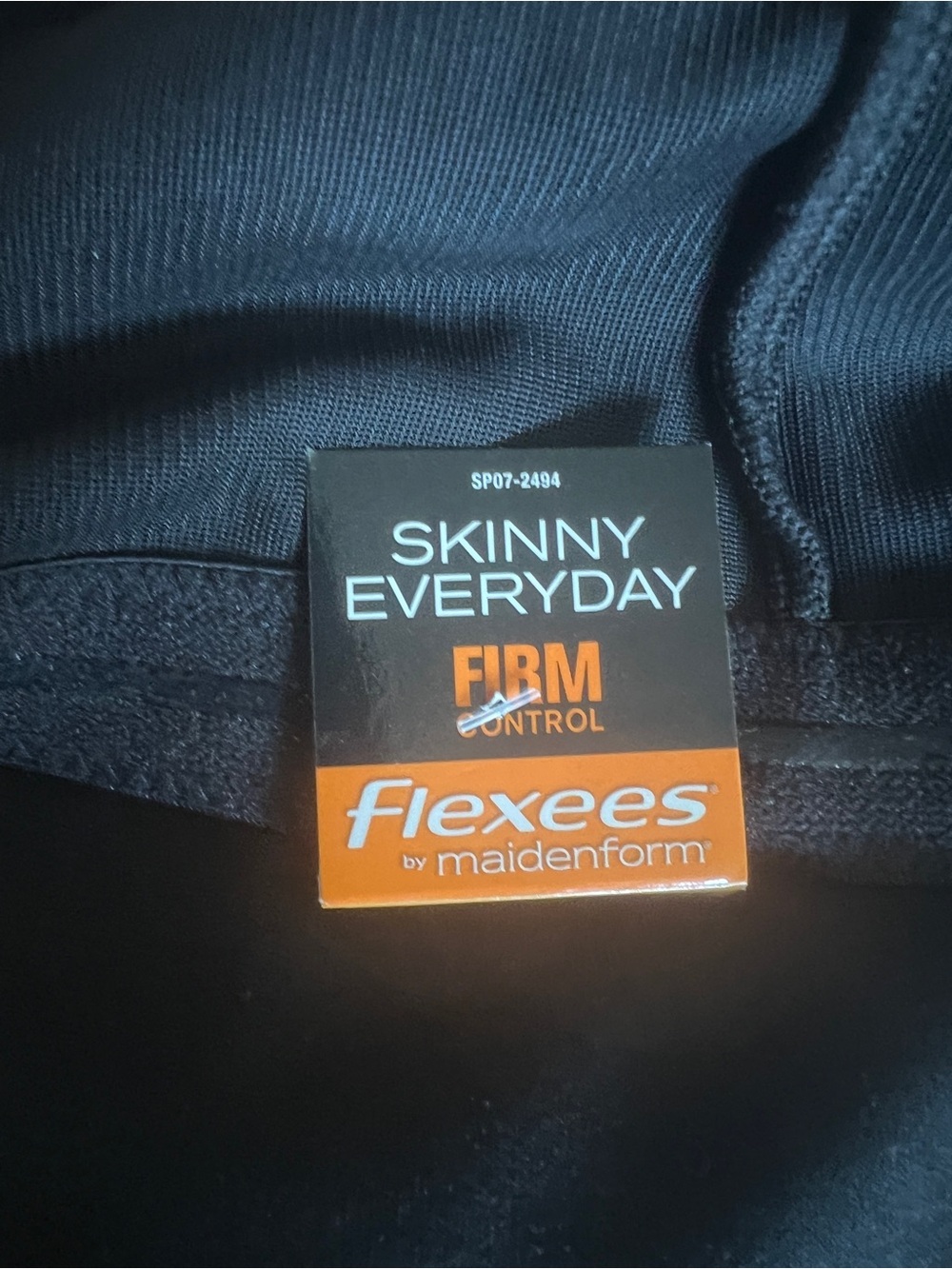 NWT Maidenform Flexees Firm Control Hi-Waist Legging SZ 6/M BLK Stretch Toning - Picture 4 of 7